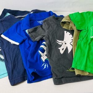 Carter's Kids‎ Graphic Tees - Blue, Black, Green